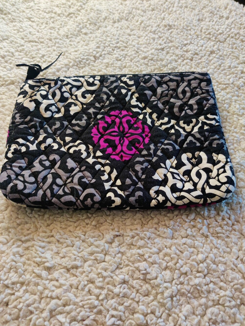 Vera Bradley Quilted Cosmetic Pouch